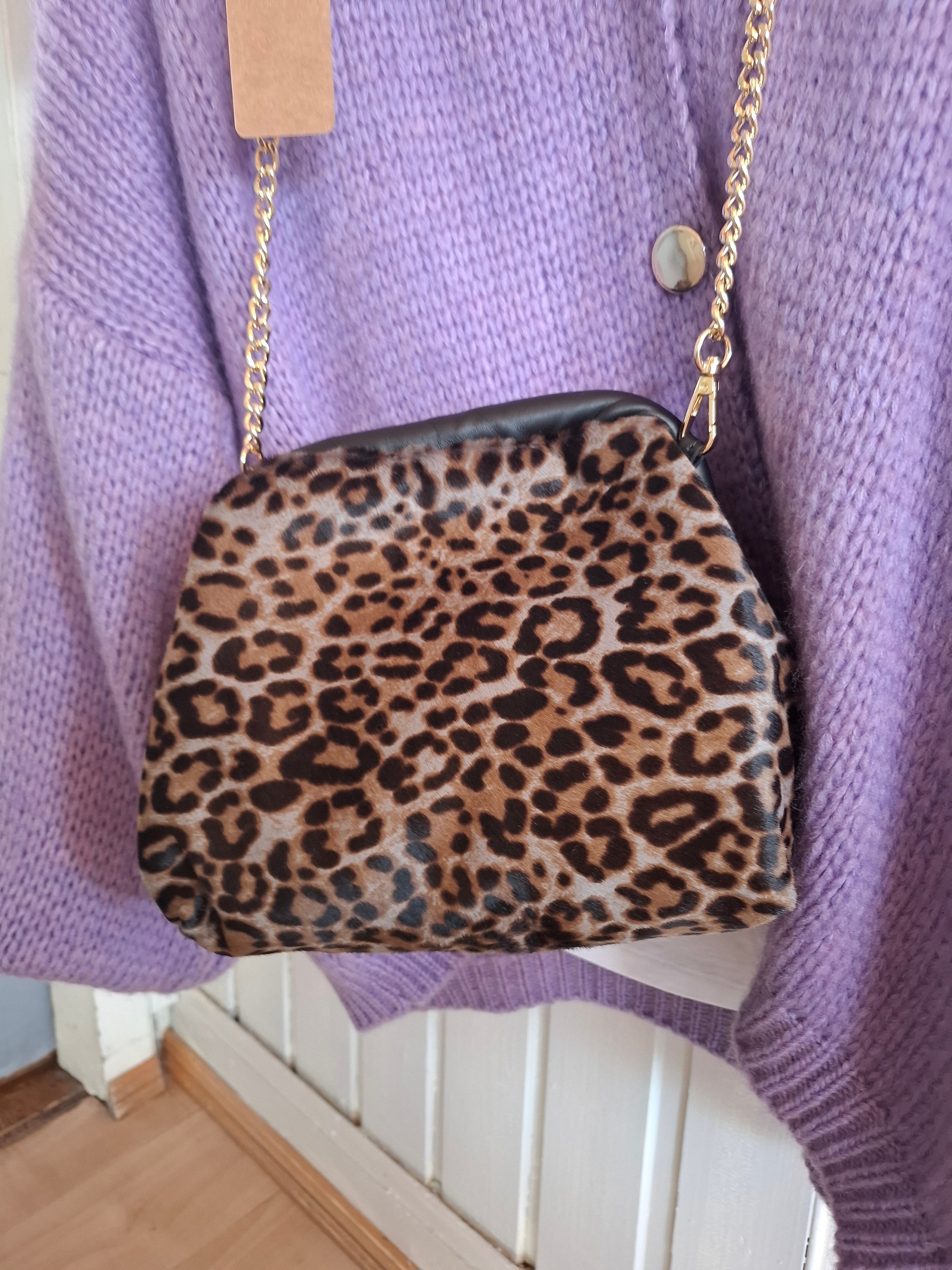 Animal print bag