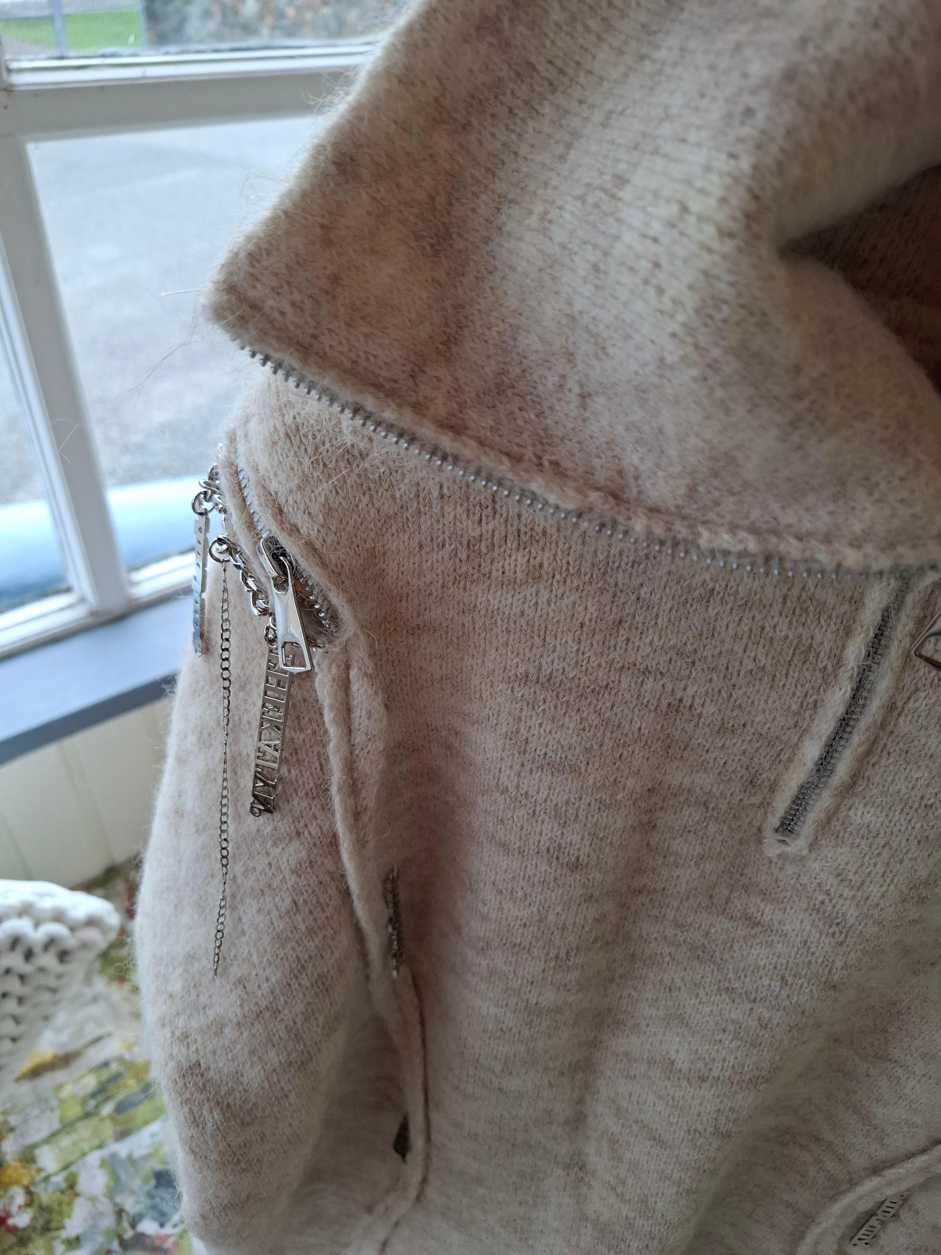 Trendy warm sweater