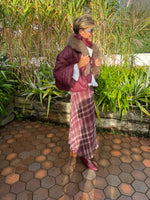 Load image into Gallery viewer, Pleated checkered skirt
