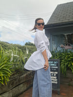 Load image into Gallery viewer, Oversized belted Shirt
