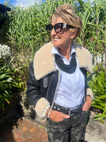 Load image into Gallery viewer, Aviator jacket
