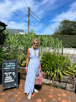 Load image into Gallery viewer, Blue boho dress
