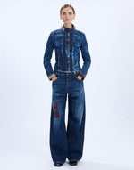 Load image into Gallery viewer, HIGH Tactical denim jacket
