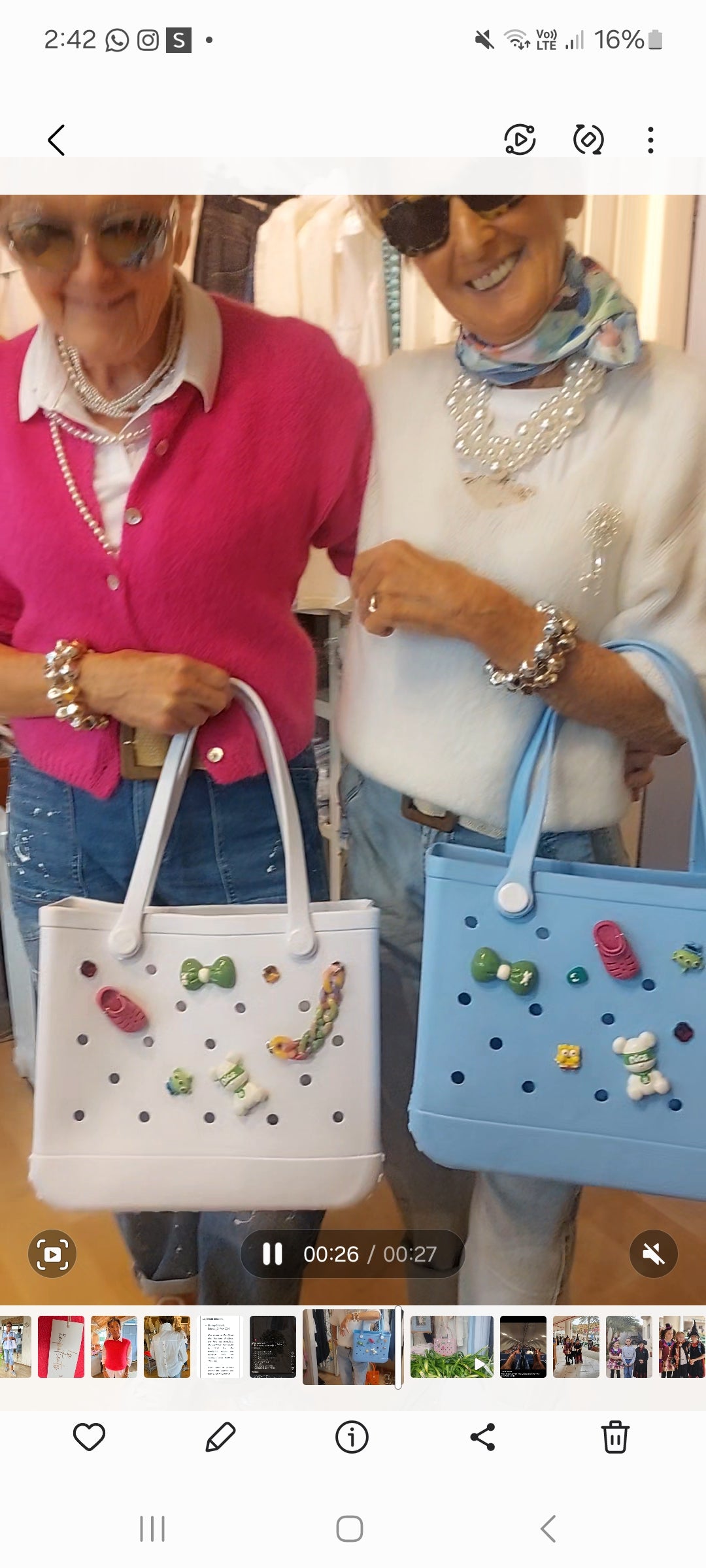 Croc bags