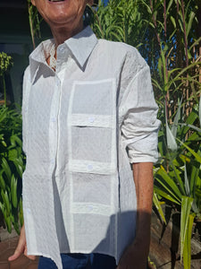 Crisp white shirt