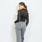 Load image into Gallery viewer, Sheer blouse
