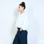 Load image into Gallery viewer, Loose fit button-down blouse

