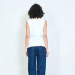Load image into Gallery viewer, Sleeveless top with metal accent
