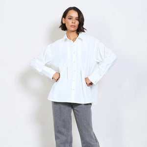 Striped effect shirt